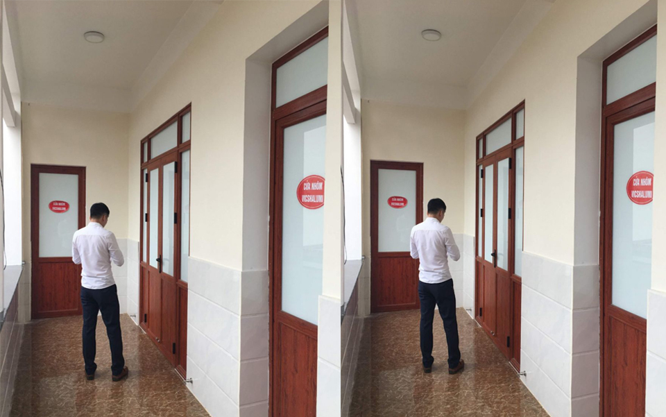 Cửa đi hệ 55 Vic